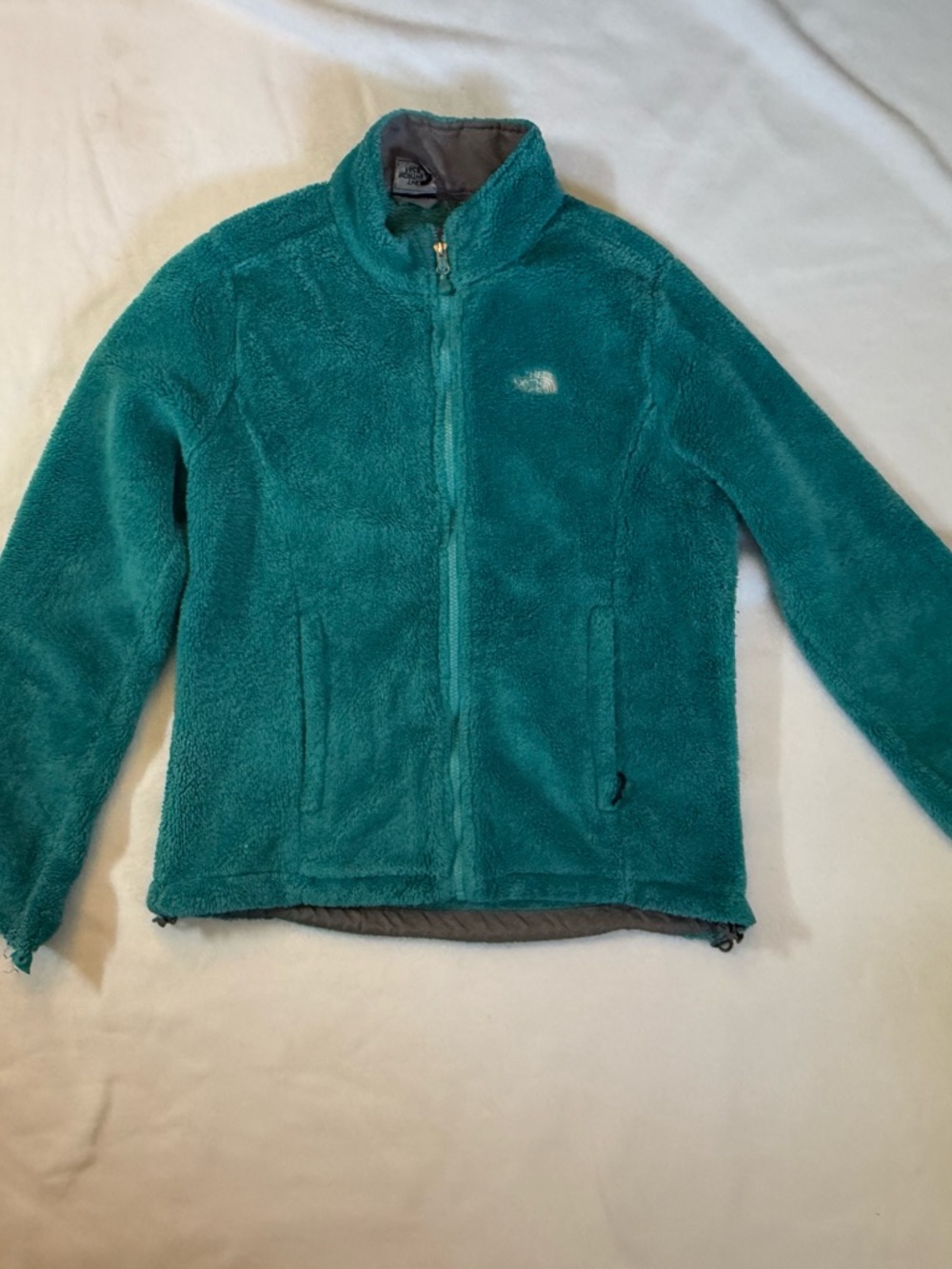 The North Face Teal Fleece Jacket - Cozy Full-Zip size large